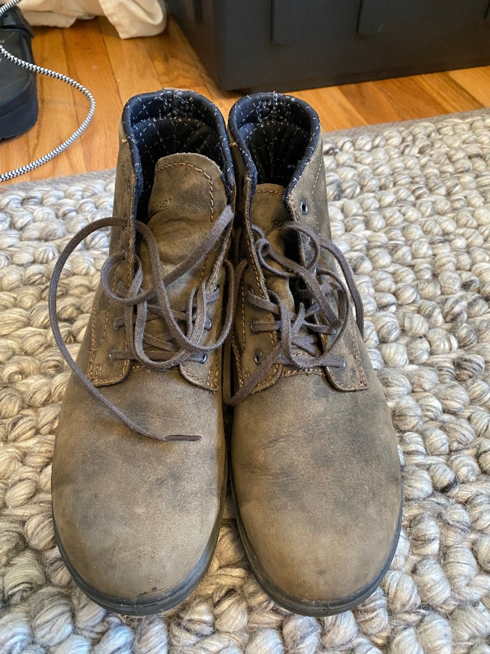 Blundstone Lace Up Boots - Rustic Brown